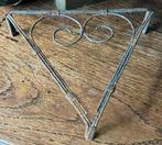 Onderzetter hartvormig rooster draad geroest nostalgisch, Antiek en Kunst, Ophalen of Verzenden