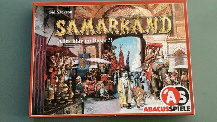 Samarkand - bordspel voor 2-5 personen vanaf 9 jaar, Hobby en Vrije tijd, Gezelschapsspellen | Bordspellen, Zo goed als nieuw