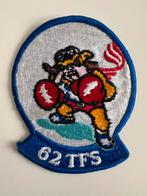 USAF 62nd Tactical Fighter Squadron patch, Verzamelen, Militaria | Algemeen, Ophalen of Verzenden, Luchtmacht, Amerika, Embleem of Badge