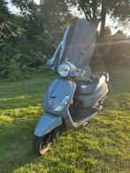 Sym fiddle 2, Fietsen en Brommers, Scooters | SYM, Ophalen, Maximaal 45 km/u, Zo goed als nieuw, Benzine