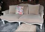 groote bank lounge franse stijl riviera landelijk Queen anne, Ophalen, Hout, Klassiek, 150 tot 200 cm