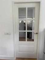 Massieve binnendeuren paneeldeuren 5x dicht 1x met facetglas, 80 tot 100 cm, Gebruikt, Hout, Ophalen