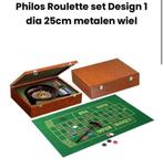 Philos Roulette set Design 1 dia 25 cm metalen wiel