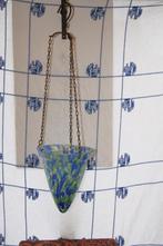 Glazen vaas ( Hangend aan een ketting, Antiek en Kunst, Antiek | Lampen, Verzenden