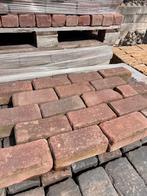 Oudgebakken plat keiformaat, Tuin en Terras, Tegels en Klinkers, Gebruikt, Keramiek, Klinkers, Ophalen of Verzenden