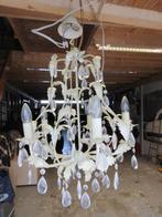 Vintage kroonluchter, Huis en Inrichting, Lampen | Kroonluchters, Ophalen, Gebruikt, Glas, Klassiek