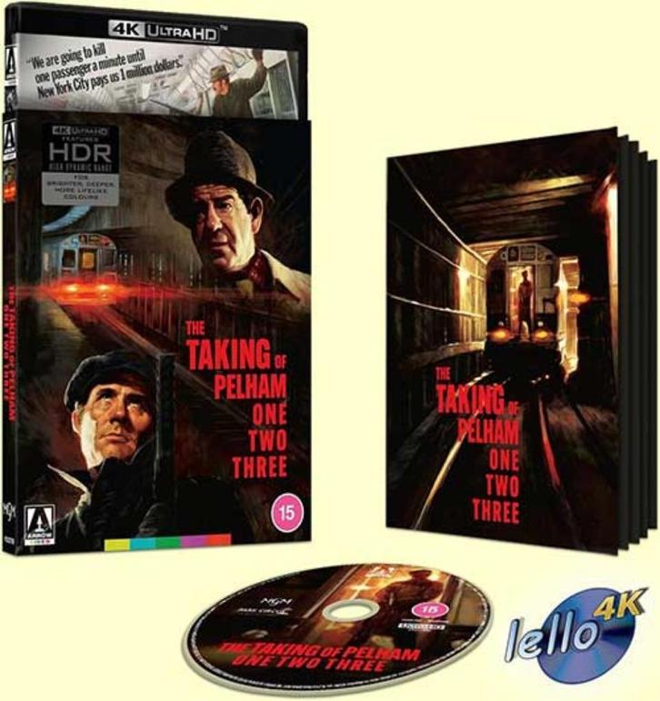 Blu-ray 4K The Taking of Pelham One Two Three LE (1 2 3 '74), Cd's en Dvd's, Blu-ray, Nieuw in verpakking, Thrillers en Misdaad