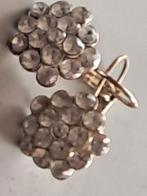 oorbellen-zilver met fraaie steentjes-doiydoiydoi, Ophalen of Verzenden, Met edelsteen, Zilver, Zilver