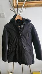 Airforce 2-pocket parka zwart maat 12y 152 winterjas, Gebruikt, Meisje, Ophalen of Verzenden, Airforce