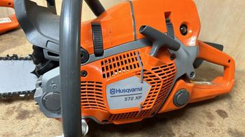 husqvarna 572 xp 592  , demo zaag nog maar 4 draaiuren !!!! beschikbaar voor biedingen
