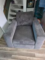 Gratis Mooie donkergrijze fauteuil, Ophalen, 75 tot 100 cm, Zo goed als nieuw, 75 tot 100 cm