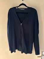 Donkerblauw damesvest model kort - XXL, Ophalen of Verzenden, Zo goed als nieuw, Overige maten, Blauw