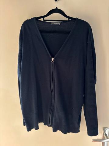 Donkerblauw damesvest model kort - XXL beschikbaar voor biedingen