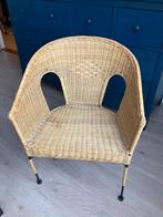 Schattig rieten stoeltje - gratis!, Huis en Inrichting, Stoelen, Ophalen, Bruin, Riet of Rotan, Zo goed als nieuw