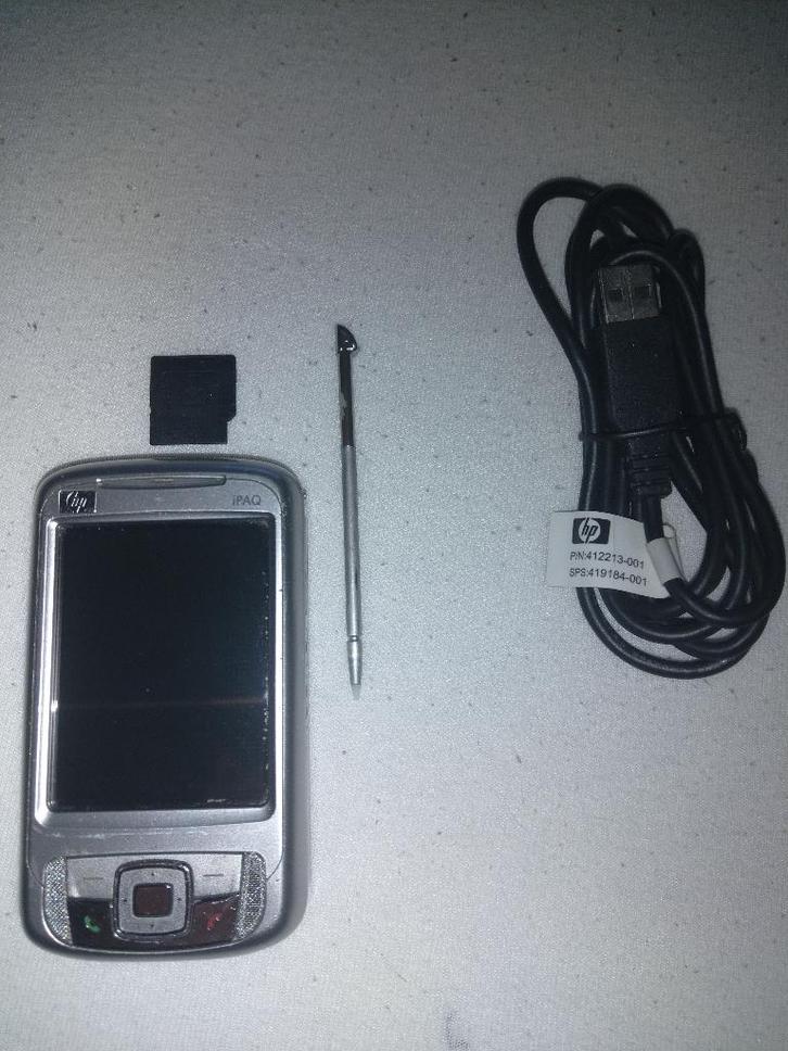 HP iPAQ rw6815 – Vintage Windows Mobile PDA/Smartphone, Telecommunicatie, Pda's, Gebruikt, Windows Mobile, Overige merken, Met stylus of aanraakpen