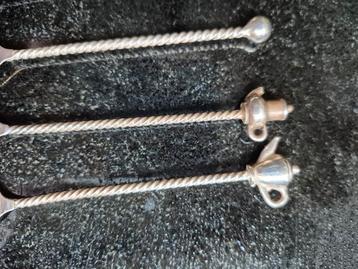 Theelepeltjes  style appeltjes 6 stuks beschikbaar voor biedingen