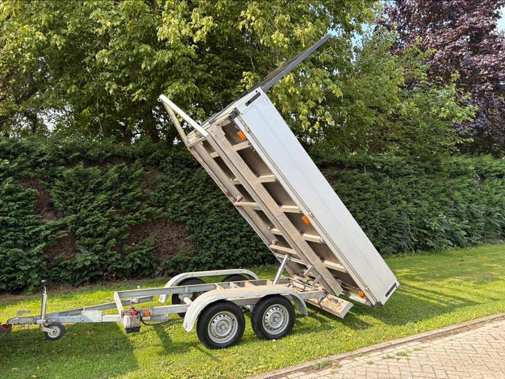 Nette gebruikte brede kipper / kieper, Auto diversen, Aanhangers en Bagagewagens, Gebruikt, Ophalen