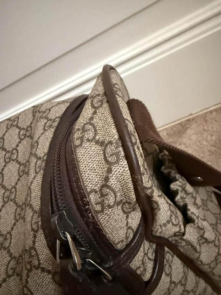 Originele Gucci luiertas (Gucci GG supreme changing bag), Kinderen en Baby's, Luiertassen, Zo goed als nieuw, Schoudertas, Ophalen of Verzenden