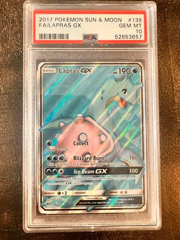 Lapras GX #139 | PSA 10