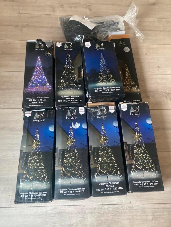 Partij Fairybells (meerdere maten), Diversen, Kerst, Zo goed als nieuw, Ophalen of Verzenden