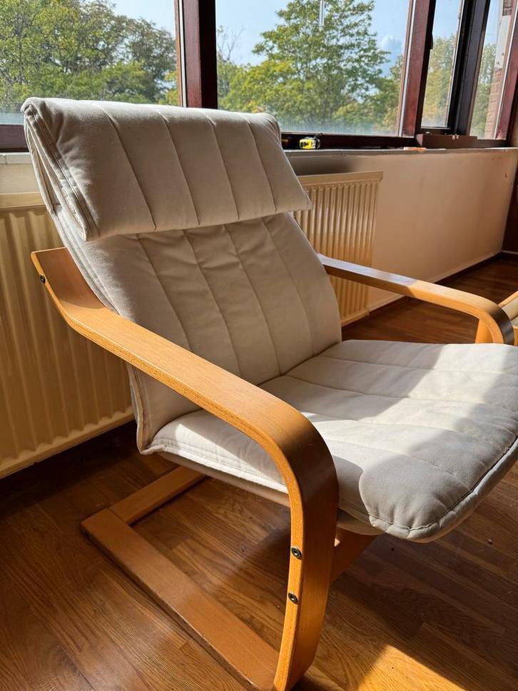 Ikea Fauteuil - Comfortabel en Stijlvol, Huis en Inrichting, Fauteuils, Gebruikt, Hout, 50 tot 75 cm, 75 tot 100 cm, Ophalen