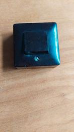 Bakelieten schakelaar, vintage zwart, Ophalen of Verzenden, Gebruikt, Schakelaar