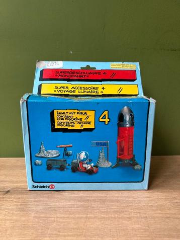 40604 ZELDZAAM maan landing smurf schlumpf schleich peyo beschikbaar voor biedingen