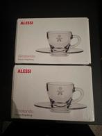 Alessi Espresso Kopjes - Nieuw in doos!, Huis en Inrichting, Keuken | Servies, Ophalen of Verzenden, Nieuw, Glas