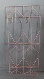 Roze wandrek/kaartenrek/fotorek, met 3 haken, zgan, Ophalen, Zo goed als nieuw, Overige typen