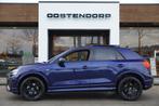 Audi Q2 35TFSI/150pk S-Line Automaat Blackstyle|2022|Panoram, 65 €/maand, 4 cilinders, 150 pk, Blauw