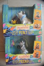 2 x Walt Disney figuur Meeko en Percy uit Pocahontas, Verzenden, Zo goed als nieuw