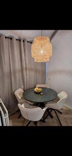 Eetkamer set, 4 stoelen en tafel bieden vanaf €375, Ophalen, Zo goed als nieuw, Industrieel, 4 tot 6 stoelen