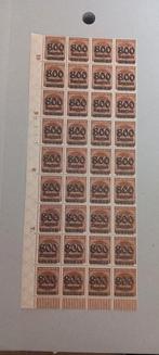 36 postzegels Duitse Rijk 1923 400 mark-800 tausend, Postzegels en Munten, Overige periodes, Ophalen of Verzenden