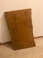 Eikenhouten tafelblad - Uniek stuk!, Huis en Inrichting, Ophalen, Minder dan 50 cm, Gebruikt, 50 tot 100 cm