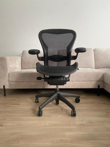 Herman Miller Aeron Graphite bureaustoel | maat B beschikbaar voor biedingen