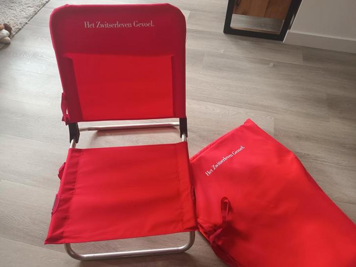 Inklapbare strandstoel, Tuin en Terras, Ligbedden, Nieuw, Kunststof, Inklapbaar, Ophalen of Verzenden