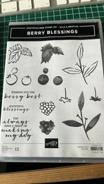 Berry blessings stampin up, Houten stempel, Ophalen of Verzenden, Zo goed als nieuw