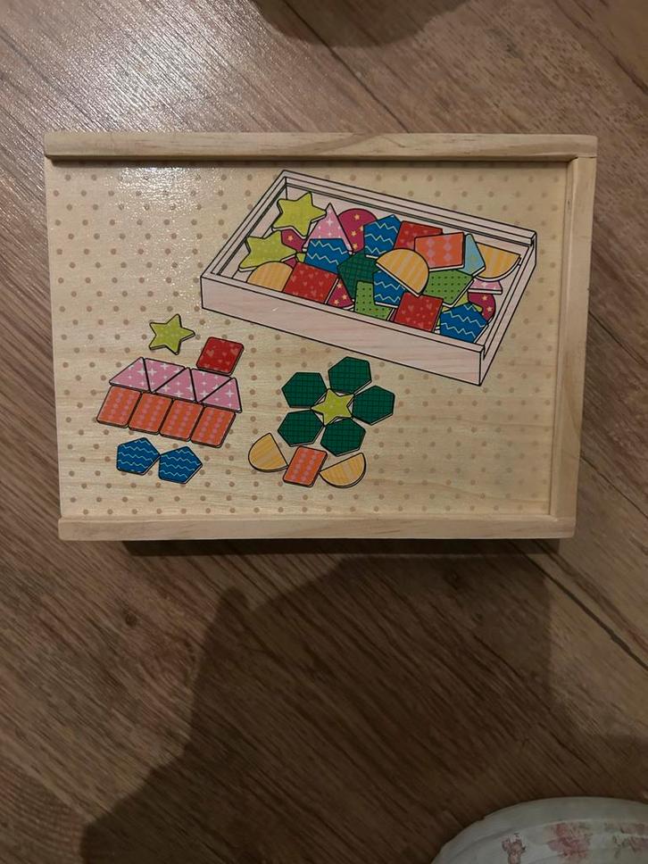Houten Magnetische Vormen (nieuw), Kinderen en Baby's, Speelgoed | Educatief en Creatief, Nieuw, Ontdekken, Ophalen of Verzenden