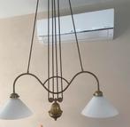 Koperen Plafondlamp - Handgemaakt, Ophalen, Zo goed als nieuw, Metaal, Minder dan 50 cm