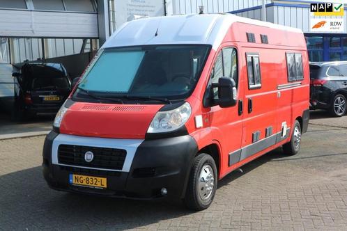 Fiat DUCATO CAMPER / KAMPEER WAGEN / 2 PERSOONS BED / LUXE +, Caravans en Kamperen, Campers, Bedrijf, Fiat, Diesel