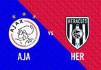 Ajax - heracles tickets 2 of 3 naast elkaar, Tickets en Kaartjes, Losse kaart, Drie personen of meer, Augustus