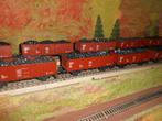 Märklin 4431 10 x, hoog boord wagons met kolenlading, Wisselstroom, Treinset, Ophalen of Verzenden, Zo goed als nieuw