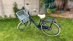 Sparta meisjesfiets 26 inch donkerblauw met krat, Sparta pickup, Versnellingen, Zo goed als nieuw, Ophalen