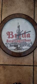 BREDA BIER Clock, Ophalen of Verzenden, Zo goed als nieuw, Overige typen, Overige merken