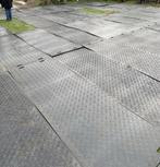 Eenmalige partij: 50 gebruikte kunststof rijplaten 300x100cm, Ophalen of Verzenden, Gebruikt, Overige materialen, Minder dan 20 mm