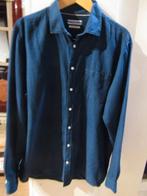 G171 Celio mt XXL overhemd donkerblauw borstzakje, Kleding | Heren, Celio, Zo goed als nieuw, Overige halswijdtes, Verzenden