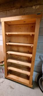 Jorg Steigerhouten Boekenkast - 2m Hoog, 1m Breed, Ophalen, Met plank(en), Gebruikt, Grenenhout