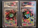 Bulbasaur & Ivysaur - Mega Evolution - Ace Grading 10, Ophalen of Verzenden, Zo goed als nieuw