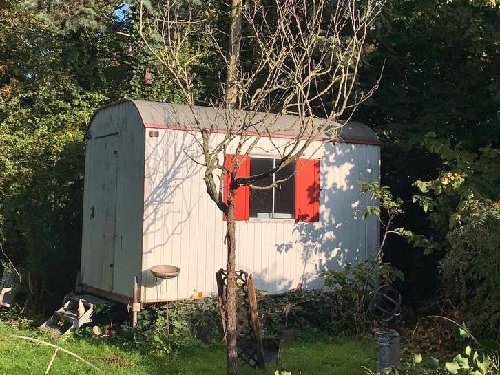 Schaftkeet/tuinhuisje, Tuin en Terras, Tuinhuizen, Zo goed als nieuw, Ophalen