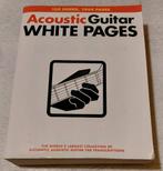 Acoustic Guitar White Pages - Gitaar Tabulatuur Boek, Gitaar, Verzenden, Zo goed als nieuw, Thema
